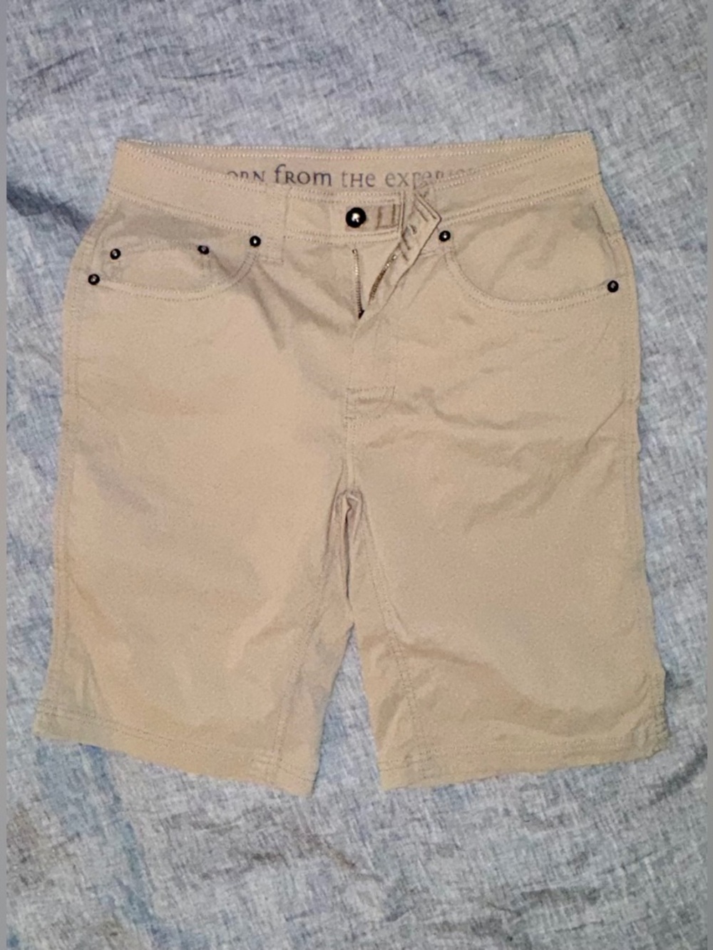 PrAna Khacki Shorts Sz 30